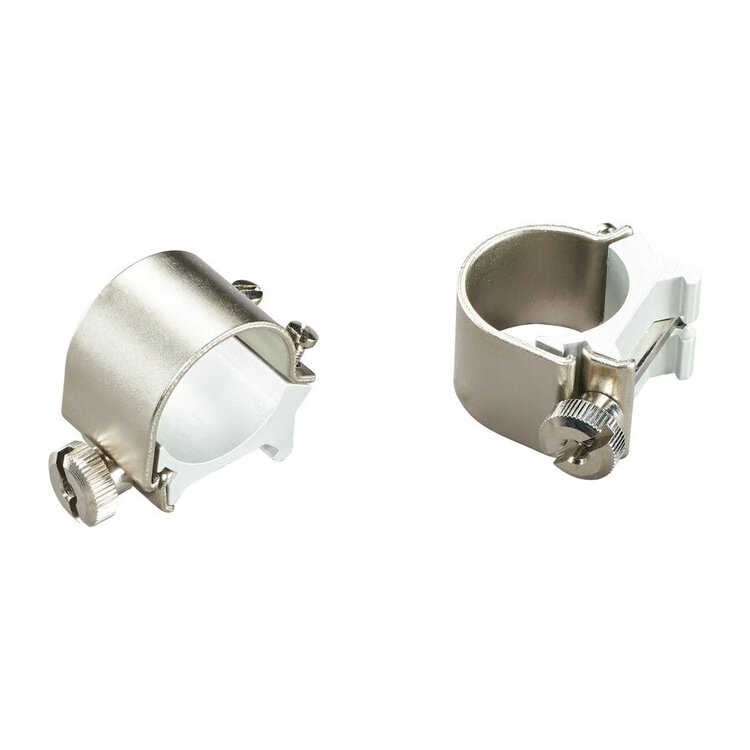 WEAVER WEAVER 1" LOW DETACHABLE TOP MOUNT RINGS SILVER