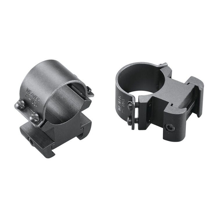 WEAVER WEAVER 1" X-HIGH SURE-GRIP WINDAGE ADJUSTABLE RINGS MATTE