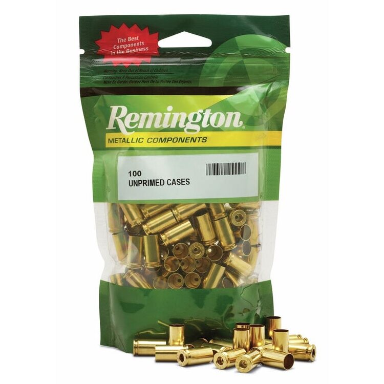 REM 38 Super Auto +P UNPRIMED BRASS 50pc