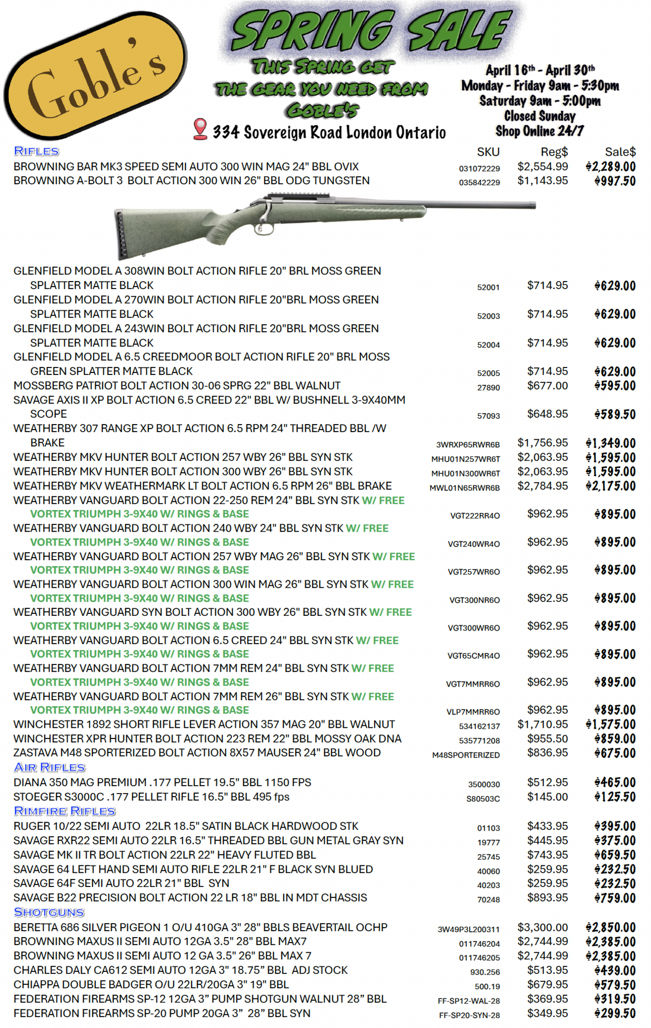 Spring Sale 2026 pg1