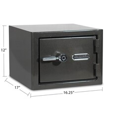 (DENT) SANCTUARY PLATINUM BIOMETRIC FIRE SAFE 1 CUBIC FOOT VOLUME