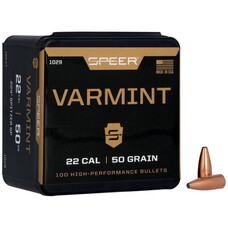 SPEER SPEER VARMINT .224 50GR SPTZ SP BULLET 100/PK