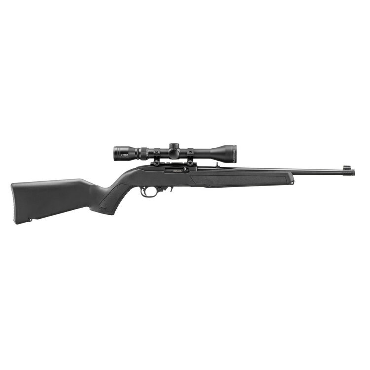 RUGER 10/22 SEMI AUTO  22LR 16.4"  BARREL WITH VIRIDIAN EON 3-9 X 40 SCOPE