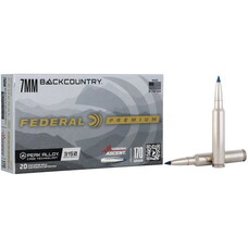 FEDERAL FEDERAL 7MM BACKCOUNTRY 170GR TERMINAL ASCENT 20/PL