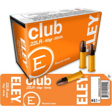 ELEY ELEY CLUB 22 LR 40GR 50PK