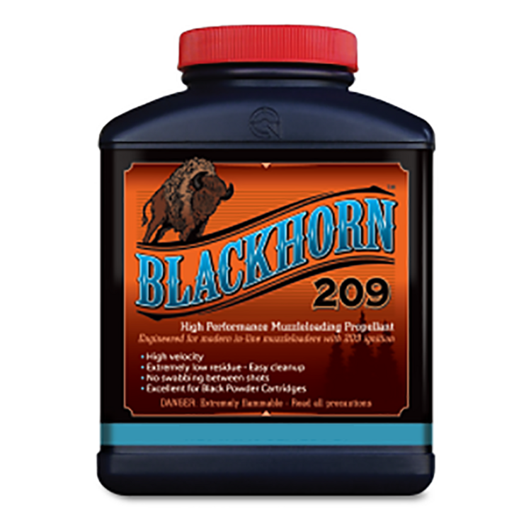 ACCURATE BLACKHORN 209 BLACK POWDER 8OZ