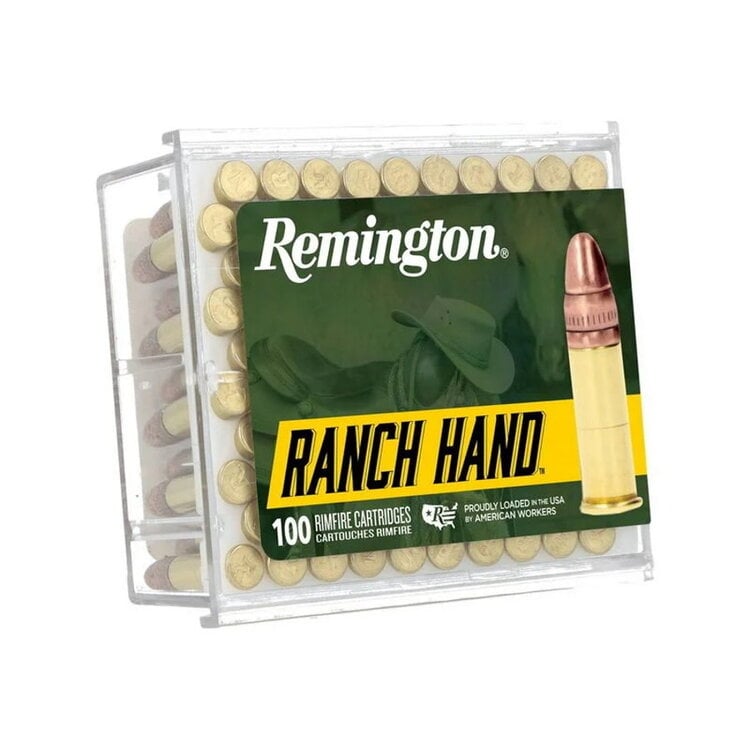 REMINGTON RANCH HAND 22LR 40GR PLATED RN 100/PK
