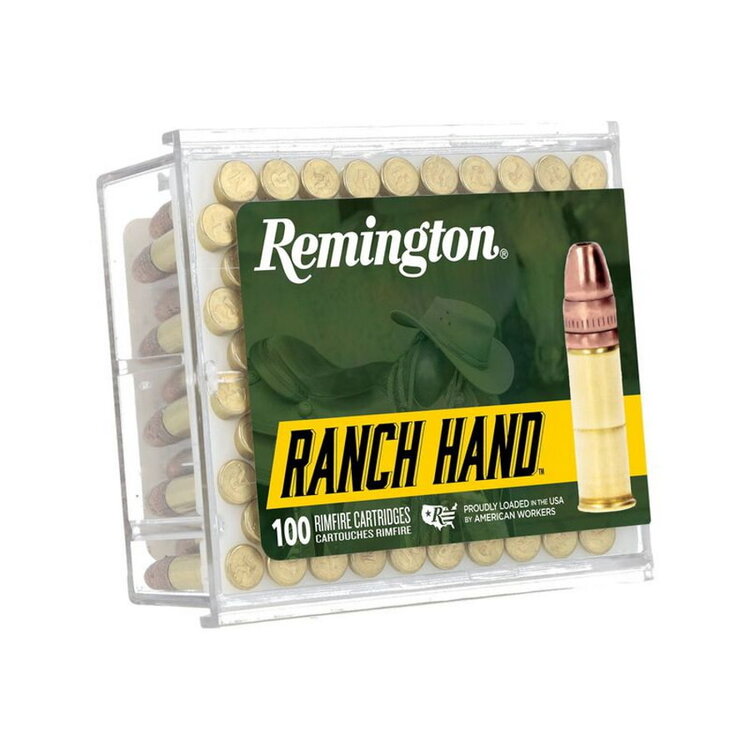 REMINGTON RANCH HAND 22LR 38GR PLATED HP 100/PK
