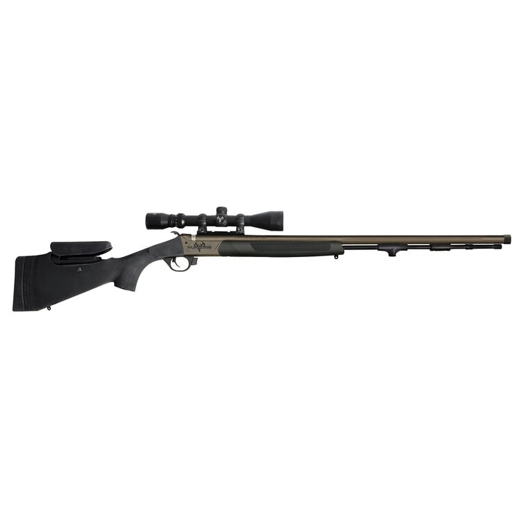 TRADITIONS PURSUIT XT PRO SERIES  .50 CAL MUZZLELOADER  26" BARREL TUNGSTEN CERAKOTE WITH SCOPE