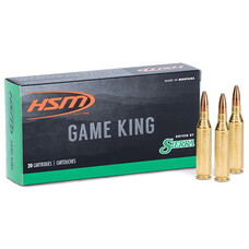 HSM HS MUNITIONS 243 WSSM 100 GR SBT GAMEKING 20RDS