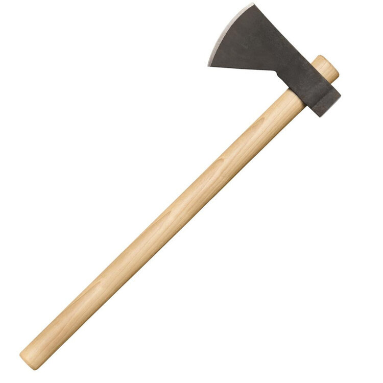 COLD STEEL COLD STEEL HUDSON BAY TOMAHAWK, 22" OVERALL, DROP FORGED 1055 CARBON STEEL, 22" LONG AMERICAN HICKORY HANDLE