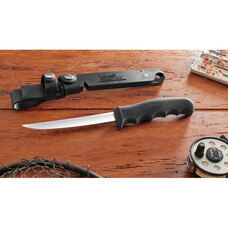 CUTCO CUTCO FISHERMAN'S SOLUTION  FILLET KNIFE 6" PIVOTING /SHEATH GRIPPER BLACK