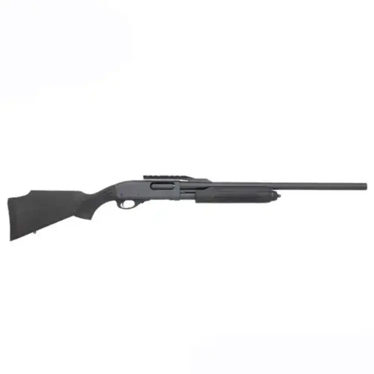 REMINGTON 870 FIELDMASTER PUMP ACTION 12GA 3"  23″ FULLY RIFLED  CANT BARREL SYNTH