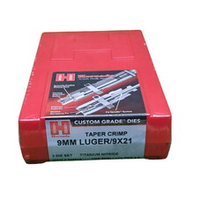 HORNADY HORNADY 3 DIE SET TAPER CRIMP 9MM LUGER  9 X 21 (.355)