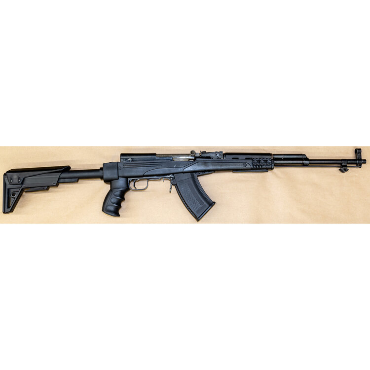 CHINESE SKS  SEMI AUTO 7.62 X 39 20" BARREL 5 SHOT W/TAPCO FOLDING STOCK