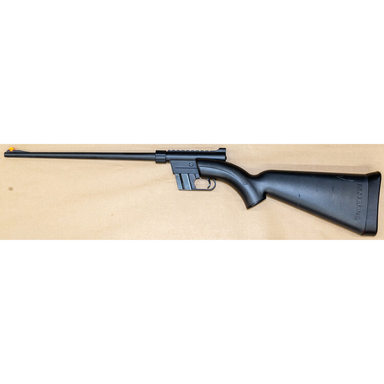 HENRY U.S. SURVIVAL RIFLE SEMI AUTO 22LR TAKEDOWN 16" BARREL 10 SHOT BLACK