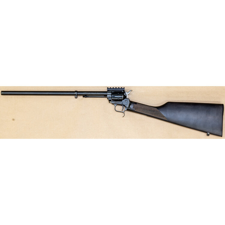 HERITAGE ROUGH RIDER RANCHER CARBINE REVOLVING 22LR 16" THREADED BARREL 6 SHOT