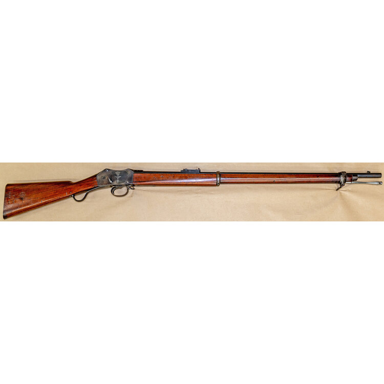 MARTINI - HENRY 1884 NO III MK I SINGLE SHOT ANTIQUE RIFLE 577/450 MARTINI 32 1/2" BBL