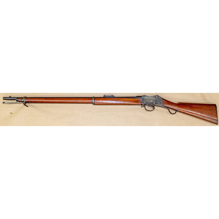 MARTINI - HENRY 1884 NO III MK I SINGLE SHOT ANTIQUE RIFLE 577/450 MARTINI 32 1/2" BBL