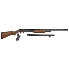 MOSSBERG 500 FIELD/ SECURITY COMBO PUMP ACTION 12GA  3" 28"/18.5" BARRELS WOOD / PISTOL GRIP