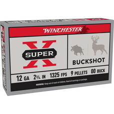 WINCHESTER SUPER X 12GA 2-3/4" 00 BUCK 5RDS