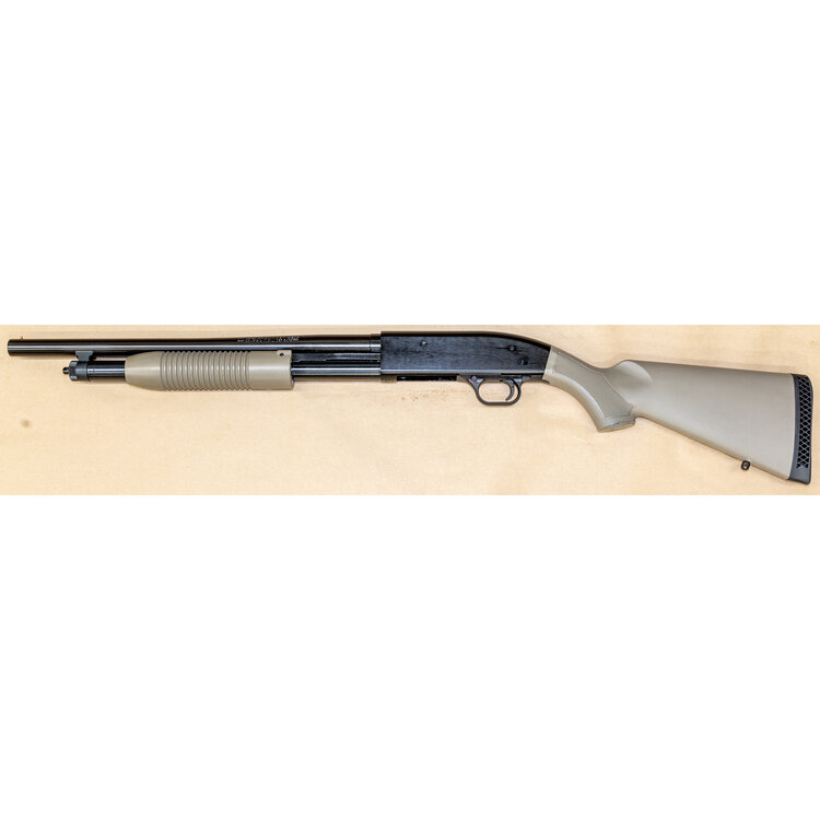 MAVERICK 88 SECURITY BLK/SYN PUMP ACTION SHOTGUN 12GA X 3" 18 1/2