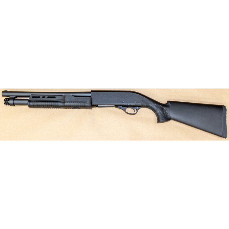 CHURCHILL 612  TORSO PUMP ACTION SHOTGUN 12GA X 3 " 15" BBL W/SCABBARD