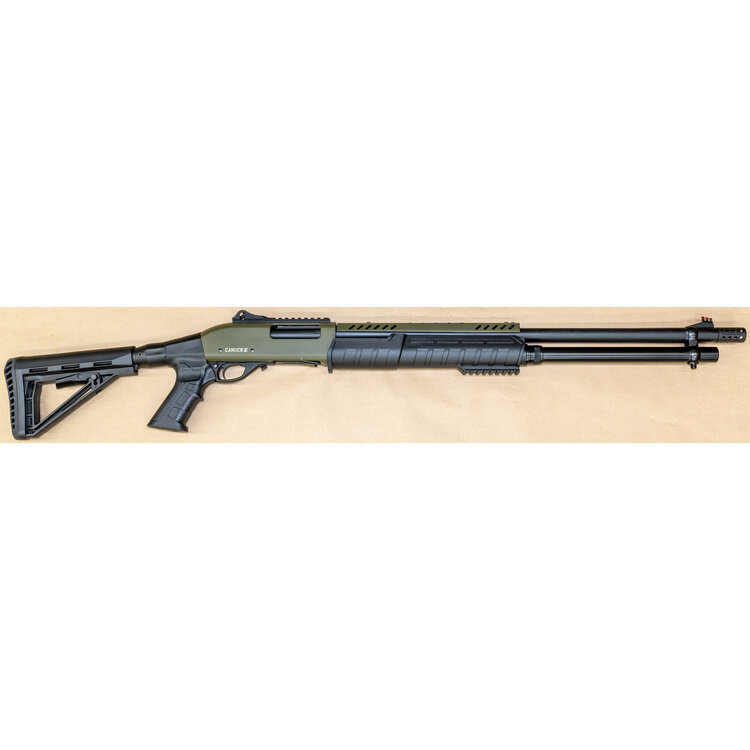 CANUCK CANUCK SENTRY BLK SYN/GRN PUMP ACTION SHOTGUN 12GA X 3" 24" BBL 8 SHOT