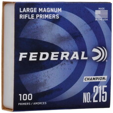 FEDERAL FEDERAL LARGE RIFLE MAGNUM PRIMER #215 100/PK