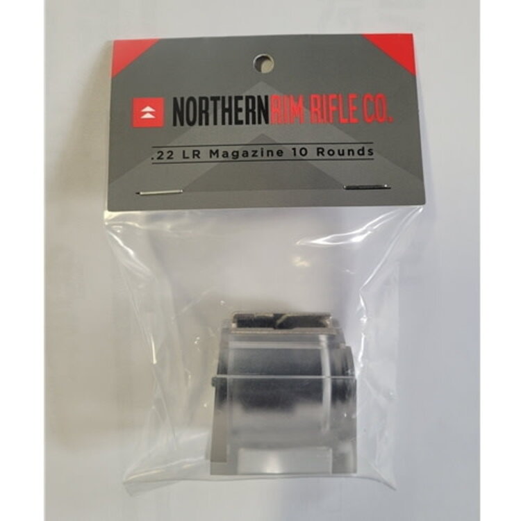 NORTHERNRIM RIFLE CO. CB22 CLEAR 10/22 STYLE 10 ROUND MAGAZINE