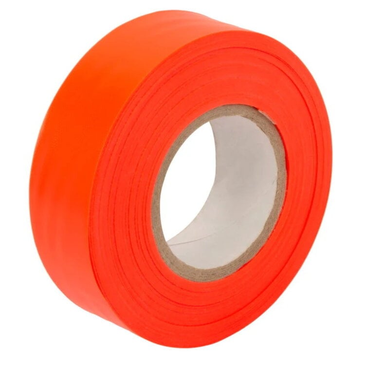 ALLEN ALLEN FLAGGING TAPE 1" X 150' FLUORESCENT ORANGE