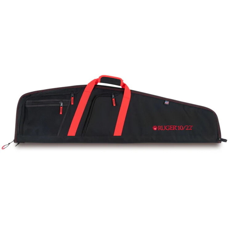 ALLEN ALLEN RUGER FLAGSTAFF 10/22 RIFLE CASE 40" BLACK/RED