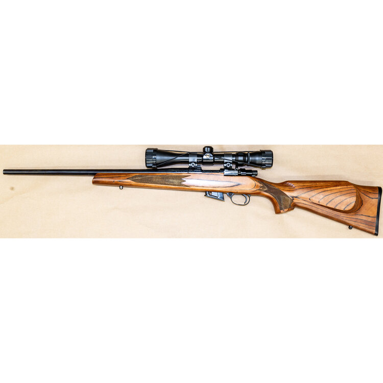 REMINGTON 799 BOLT ACTION RIFLE 22 HORNET 20" BBL LAM/ STK 5 SHOT W/TASCO  3-9X40 SCOPE