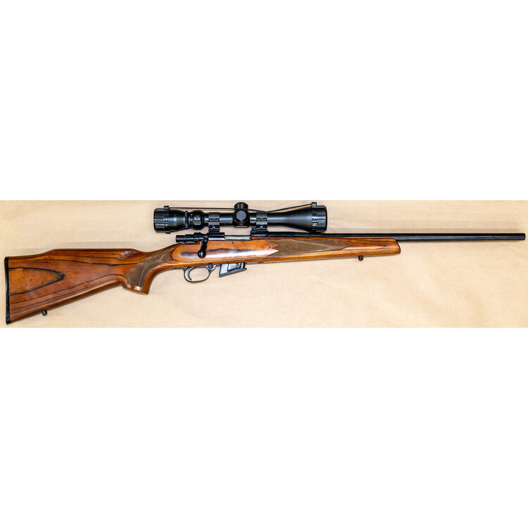 REMINGTON 799 BOLT ACTION RIFLE 22 HORNET 20" BBL LAM/ STK 5 SHOT W/TASCO  3-9X40 SCOPE