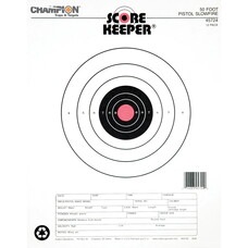 CHAMPION CHAMPION SCORE KEEPER 50FT PISTOL SLOWFIRE 12PK