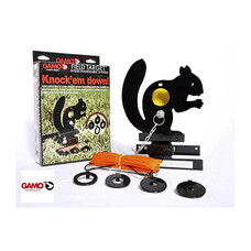 GAMO SQUIRREL FIELD TARGET WITH 4 KILL-ZONE REDUCERS ( FOR AIR GUNS ONLY)