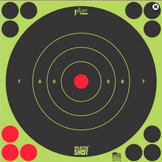 PRO-SHOT PRO SHOT SPLATTER SHOT 8" GREEN TARGET 6/PKG