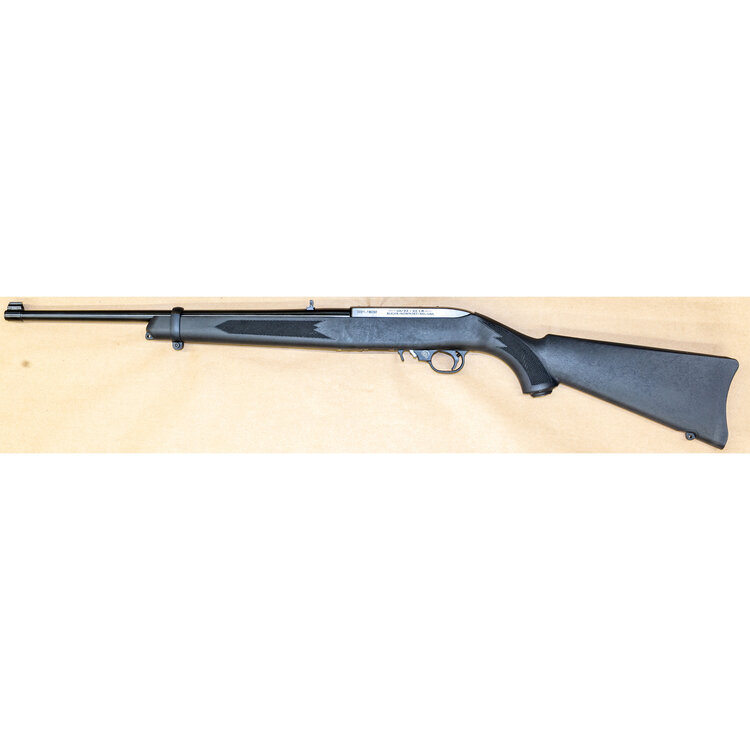 RUGER 10/22  BLK SYNTHETIC SEMI AUTO RIFLE 22LR 18 1/2" BBL 10 SHOT