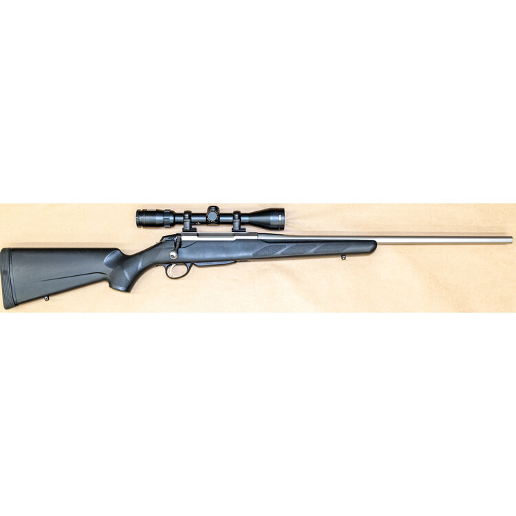 TIKKA T3 STAINLESS SYN BOLT ACTION RIFLE 30 - 06 SPRG 22" BBL 3 SHOT  W/SCOPE