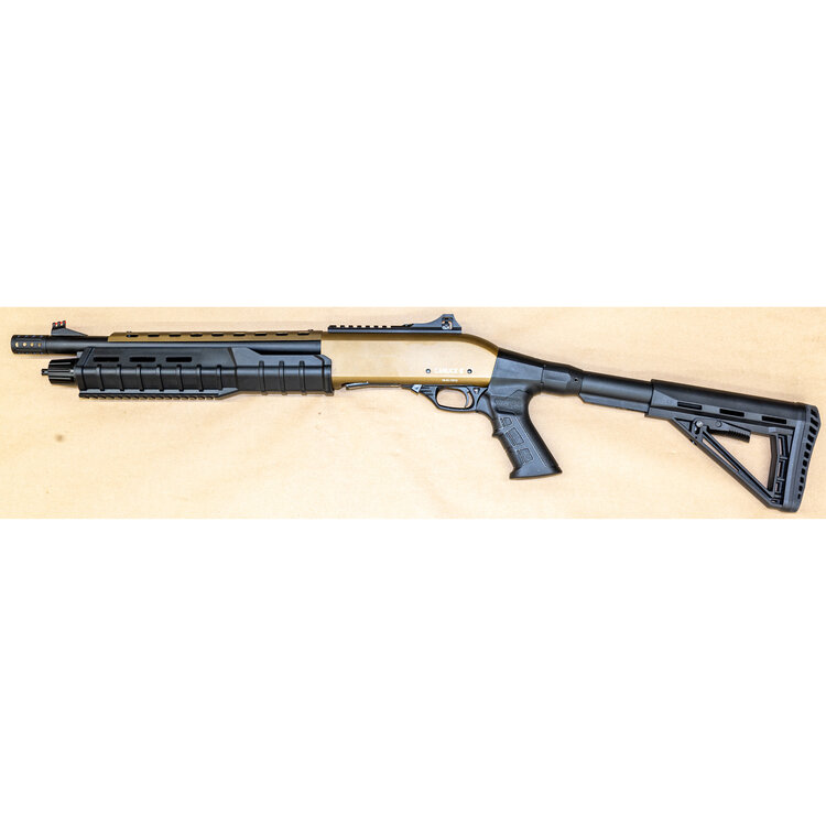 CANUCK CANUCK COMMANDER  PUMP ACTION 12GA 3" 14" BARREL  BRONZE/BLACK