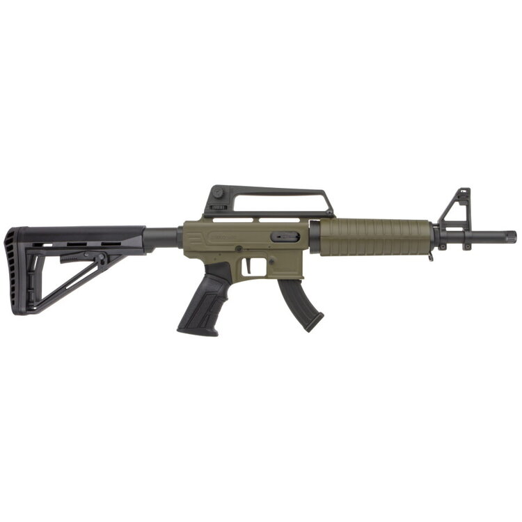 DERYA DERYA TM22 FEATHER COMPACT SEMI AUTO 22LR 12″ THREADED BARREL OD GREEN