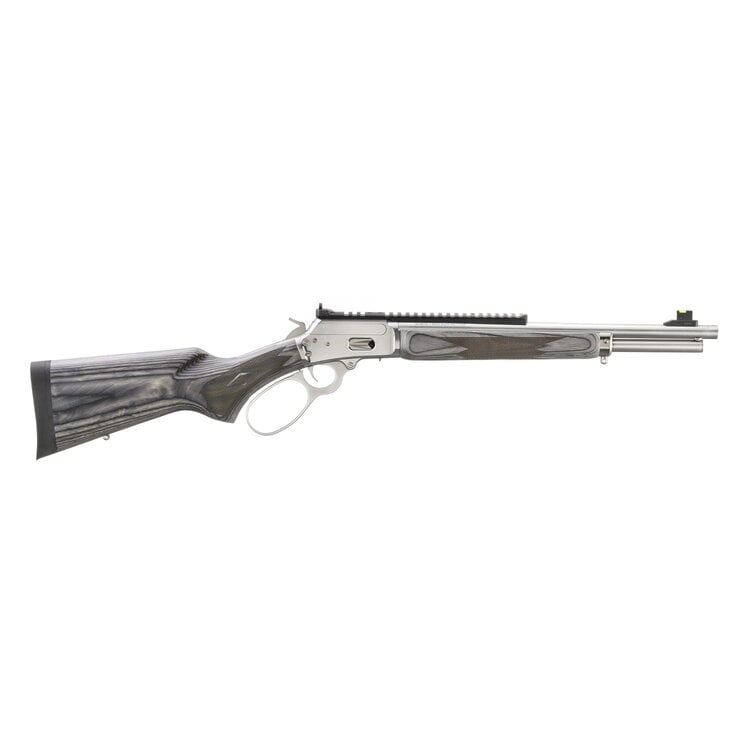 MARLIN 1894 SBL LEVER ACTION 44 REM MAG 16.1"  STAINLESS THREADED BARREL GREY LAMINATE