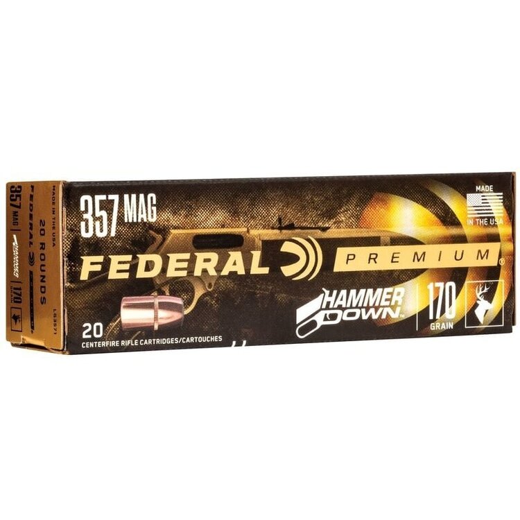 FEDERAL FEDERAL  HAMMERDOWN 357 MAG 170GR HP