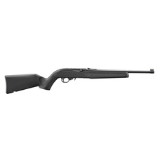 RUGER 10/22 SEMI AUTO 22 LR 16.12"  BARREL SYNTH FIBER OPTIC SIGHTS