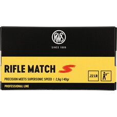 RWS RWS RIFLE MATCH SUPERSONIC 22LR 40GR 50 RDS 1132FPS
