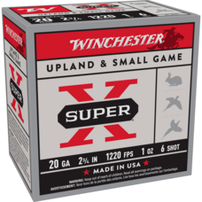 WINCHESTER Super-X 20ga  2-3/4" #6 1210fps 25rds