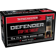 WINCHESTER 12 GA 2-3/4" PDX1 DEFENDER SEG SLUG 1 OZ / BUCK 00