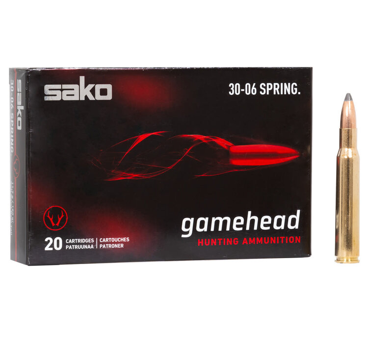 SAKO GAMEHEAD 30-06 SPRING 180GR SP 20RDS