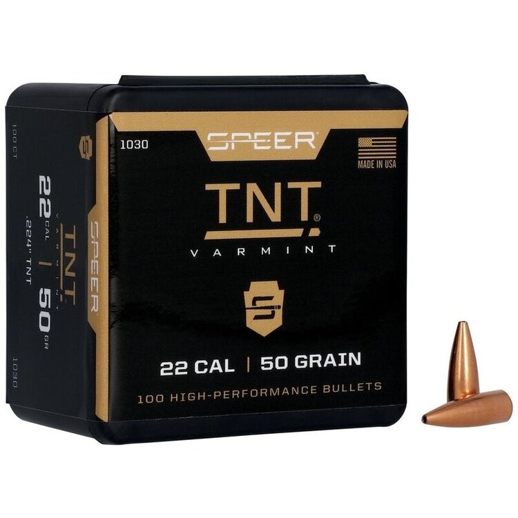 CCI SPEER .224 DIA 50GR TNT HOLLOW POINT