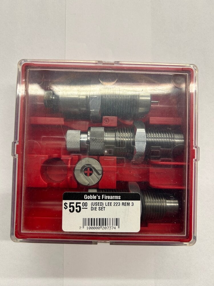 LEE (USED) LEE 223 REM 3 DIE SET
